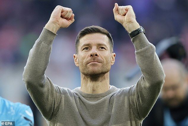 Bayer Leverkusen coach Xabi Alonso remains the frontrunner for the job this summer