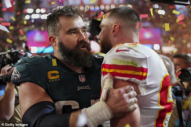 The Kelce brothers both found success in the NFL and faced off in the Super Bowl in 2023