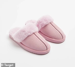 Target Sheepskin and Leather Slipper Wear ($35)