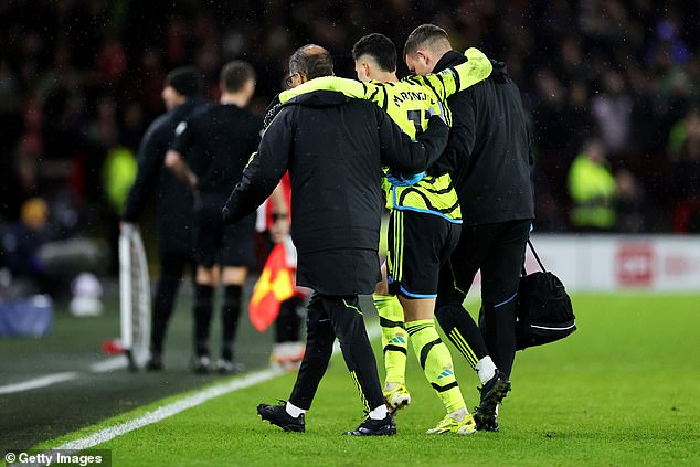 The Arsenal winger was sent off at Bramall Lane in the second half of the match