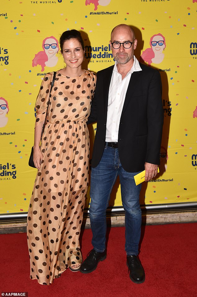 Missy Higgins married her ex, a playwright and comedian, in 2016.  They share two children, Samuel, 10, and Luna, seven.  In the photo: the couple on the red carpet in 2019.