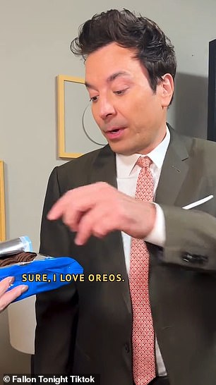 'Sure, I like Oreos'