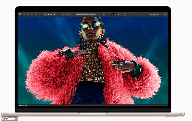The new laptop replaces Apple's M1 mode l, which was discontinued as quietly as the M3 model was introduced - emulating an 'out with the old, in with the new mentality'.