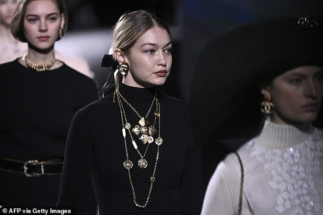 Mother-of-one Gigi used to be a common sight on the Fashion Week catwalks, but has taken a step back in recent months