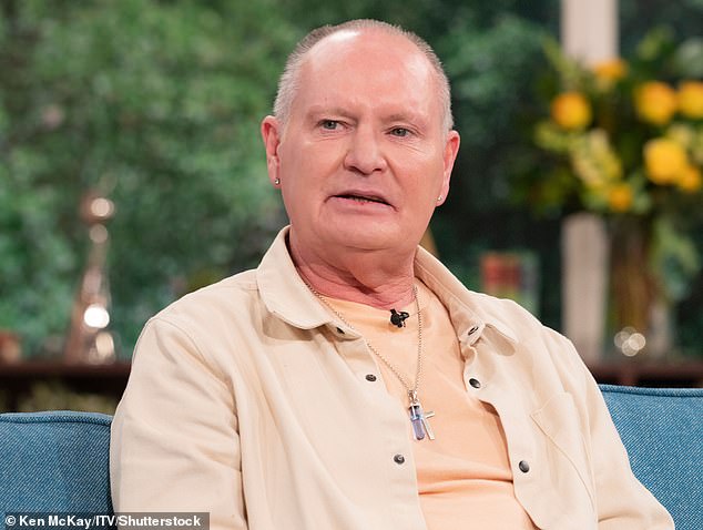 Gascoigne, pictured during a television interview with ITV last year, has publicly battled mental health problems and alcohol addiction since retiring in 2004.