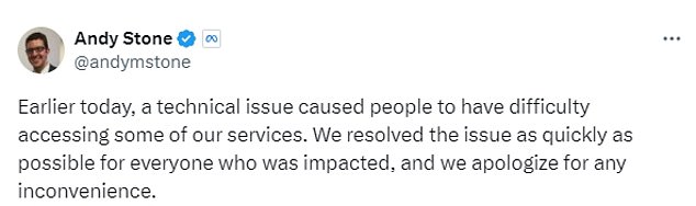 1709672125 792 Meta blames the massive outage on a technical issue but