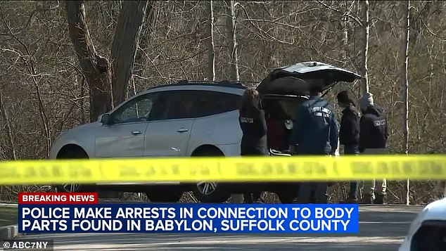 State police told the outlet that they were also investigating a separate address in Bethpage State Park, about 15 miles from the park where the body parts were found, in connection with the case.