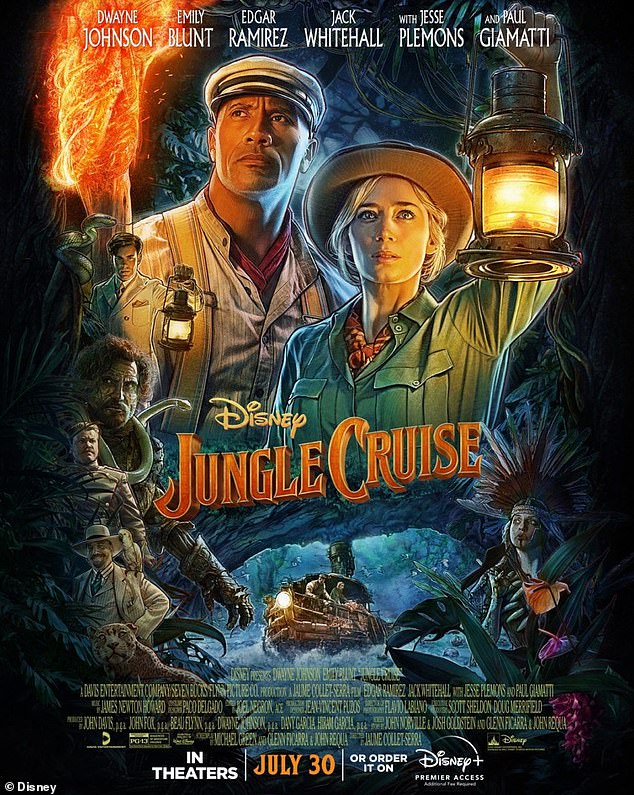 Jungle Cruise, also based on a ride, was better received by critics by 62 percent, but earned only $221 million - far less than the $600 million needed to break even