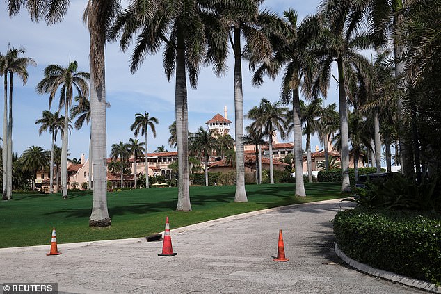 Palm Beach is nearing the end of the season.  Many affluent residents will spend the summer in cooler climates.  Here is the exterior of Trump's Mar-a-Lago estate