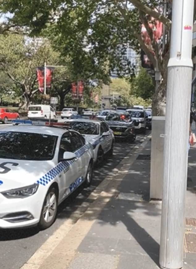 A major police operation has closed part of Elizabeth Street in Sydney's CBD