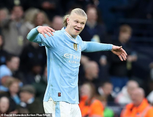 Haaland performed the Poznan celebration on Sunday to further endear himself to City fans