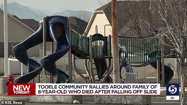 Dallin was on a corkscrew-style slide on the Rose Springs Elementary School playground on Feb. 6, 2023, when he fell seven feet and suffered fatal blunt force trauma to the head.  The slide has reportedly since been removed from the playground
