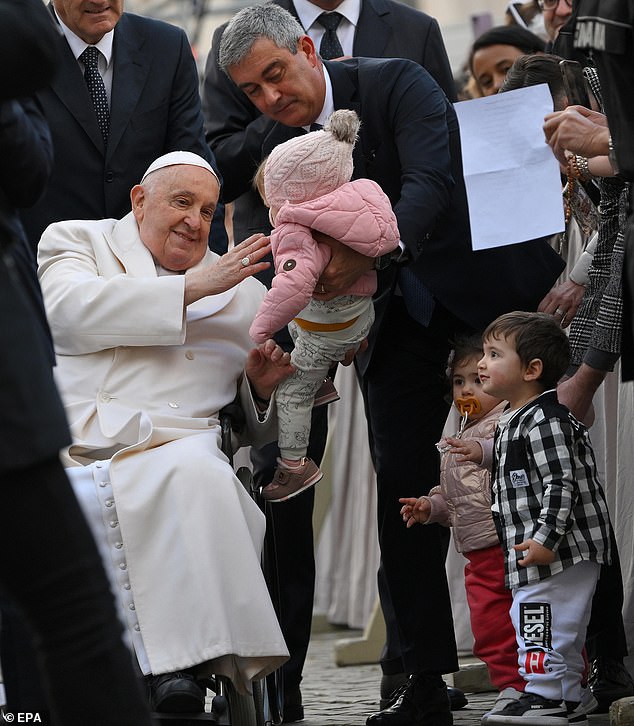 Despite his health problems, he continues to fulfill his papal duties and attend events