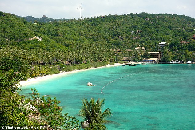 Koh Tao was named Death Island after the murders of British backpackers Hannah Witheridge and David Miller in 2014 (File image)