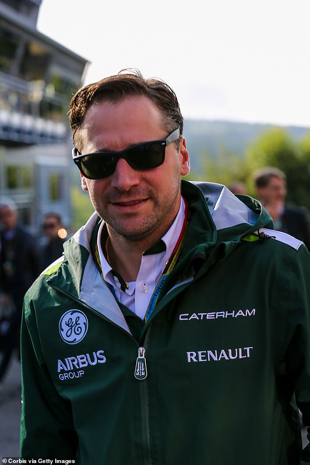 Former F1 driver Christian Albers, pictured in 2014, has blown up the show of unity between the couple after a series of unwanted headlines
