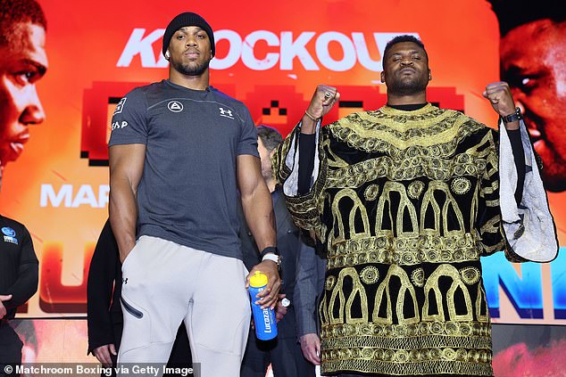 British heavyweight Joshua will face former UFC star Ngannou on Friday