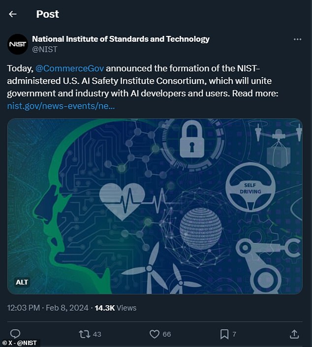Elham Tabassi, NIST's chief AI adviser, has complained that President Biden's November executive order mandating the creation of NIST's AI Institute created a 