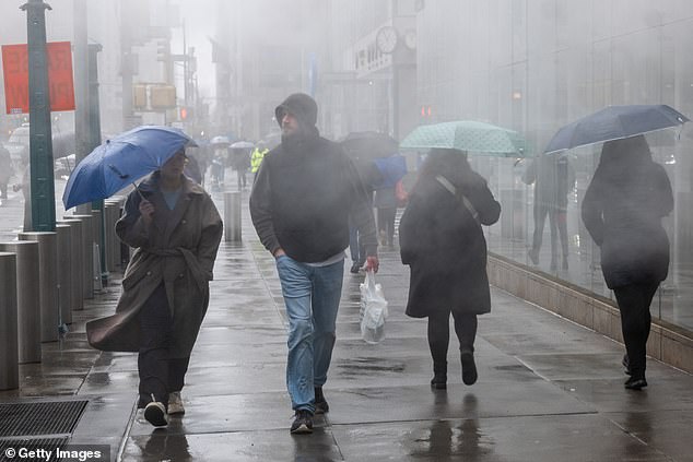 Philadelphia, New York and Boston are expected to receive 1 to 2 inches of rain, while parts of Rhode Island and Long Island could see 3 to 4 inches of rain.