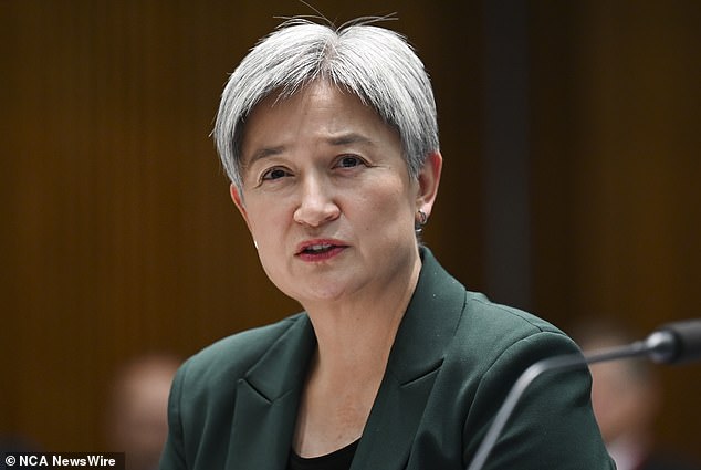 Now it can be revealed that DFAT (pictured, Foreign Minister Penny Wong) was aware of tour operator China Rainbow's connection to United Front – a group of organizations working to improve the legitimacy and influence of the Chinese Communist Party in Abroad