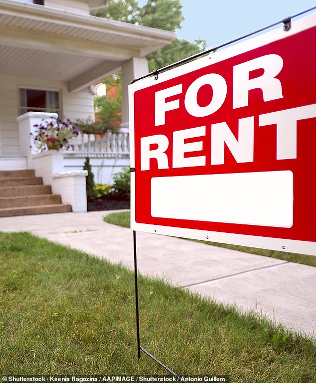 The property manager increased the rent (stock image) before the lease was abruptly terminated