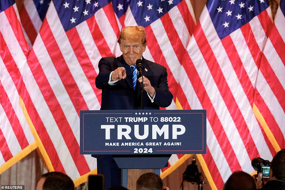 “It is important, for the good of our country, that Joe Biden and I debate issues so vital to America and the American people,” Trump wrote on his Truth Social media platform.  'That's why I call for debates, ALWAYS, EVERYWHERE, EVERYWHERE!'