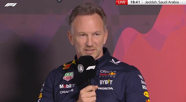 Christian Horner faced a barrage of questions on Thursday after a week of unwanted headlines