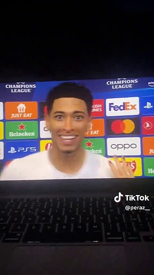 The Real Madrid star was stunned in the post-match interview