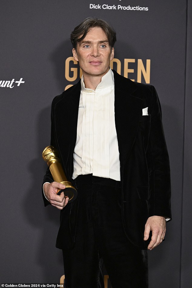 Cillian paved the way for Aran after winning Best Actor at the Golden Globes for Oppenheimer, having been cast in the lead role following his supporting roles in five films from director Christopher Nolan