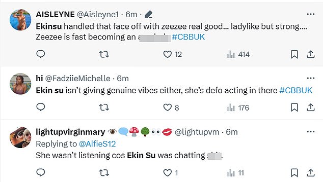 1709850111 916 Celebrity Big Brother 2024 Fans slam Ekin Su Culculoglu for being