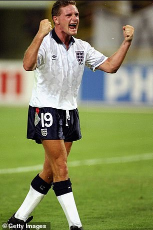 Gascoigne was on the books of Tottenham, Newcastle and Raangers, among others