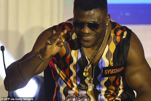 When he's not training, Ngannou fuels up on a mix of lean meats, fish, vegetables and herbs, Cooper told DailyMail.com