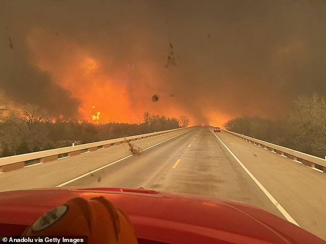 More than 5,400 people in Texas were without power for a day last week because lines were down due to fire damage.  Xcel Energy has since taken blame for the downed lines, saying its equipment appeared to have started the Smokehouse Creek fire