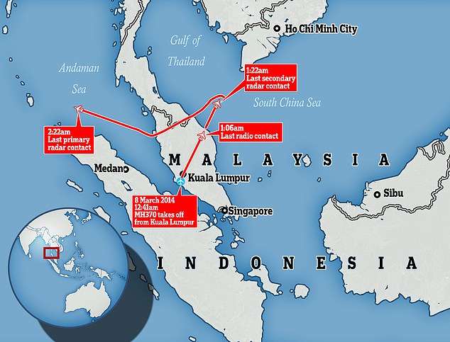 Aerospace engineer Richard Godfrey claimed in a report in May 2021 that Mr Shah's route appeared 'carefully planned'