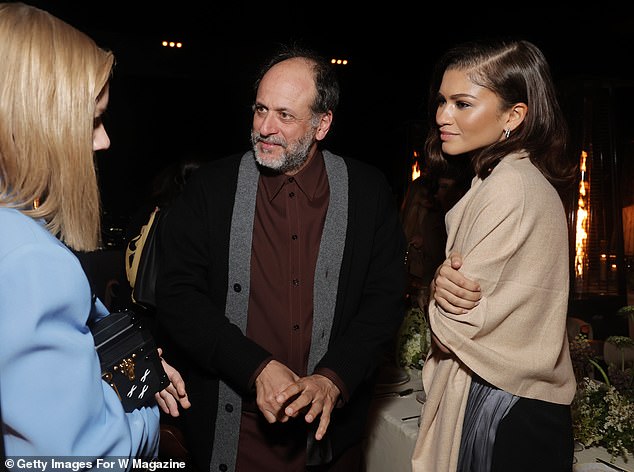 Zendaya was certainly a mover and shaker at the bash as she chatted with several guests