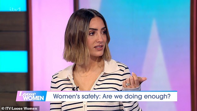 Saying: But then I found myself in a position where I got off the train, I was in an area I didn't know, it was quiet, it was dark, I didn't know where to get a taxi from, And I thought: 'Am I in a safer situation now?'