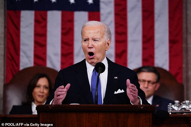 Biden delivered a fiery State of the Union address in which he challenged Republicans on the tax law