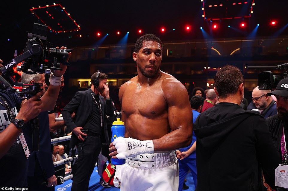 Joshua was later described by promoter Eddie Hearn as 'the best heavyweight in the world' after the win