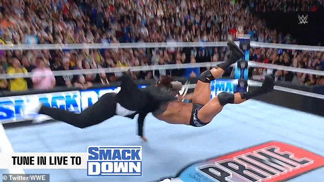 KSI is eliminated by Randy Orton's RKO on Friday night in Dallas