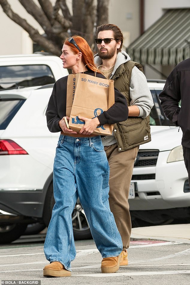 The reality star enjoyed a day of shopping with the beautiful influencer at a bookstore in Calabasas on Friday