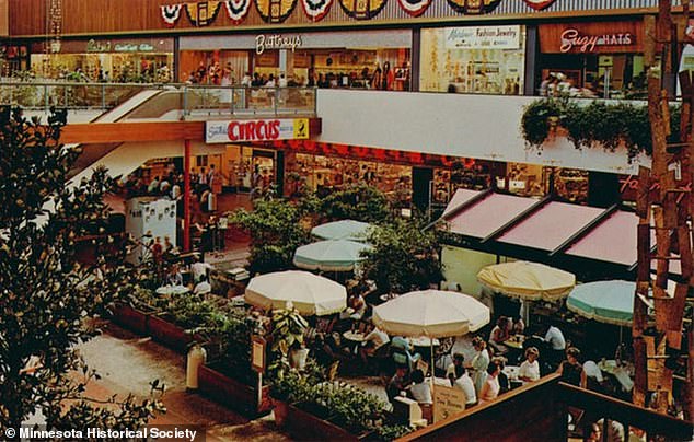 The food court had an 'outdoor theme' and was designed to resemble European squares