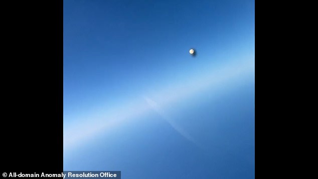 Orb #2: This excerpt is from the video of a US Navy aviator's encounter with an unknown object (UAP) in a 'fleeting pass'