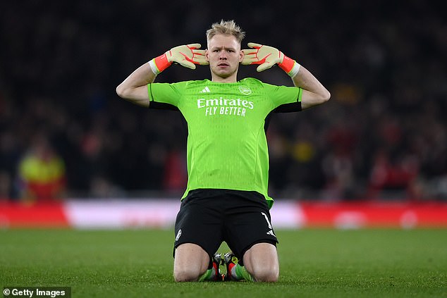 Aaron Ramsdale had the world on his shoulders after a disastrous mistake, but made up for it with crucial saves in the second half