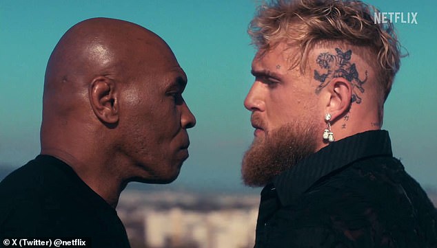 Netflix released a teaser clip of Paul and Tyson facing off to announce the fight