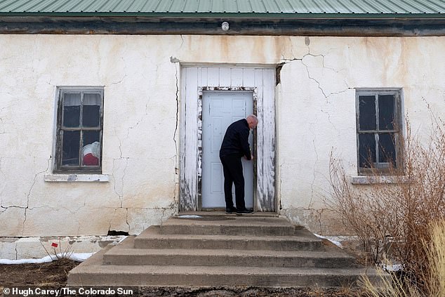 Renovators have their work cut out for them: water damage has ravaged the building and animals have burrowed into the foundation