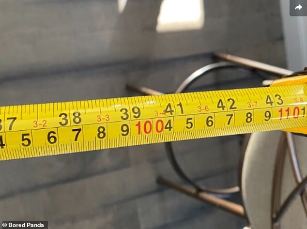 If you're doing DIY projects, you won't want to skimp on a tape measure – it's missing the 40 inch mark