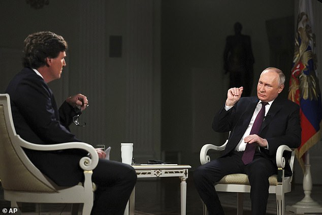 During his interview with Tucker Carlson, Putin provided a 