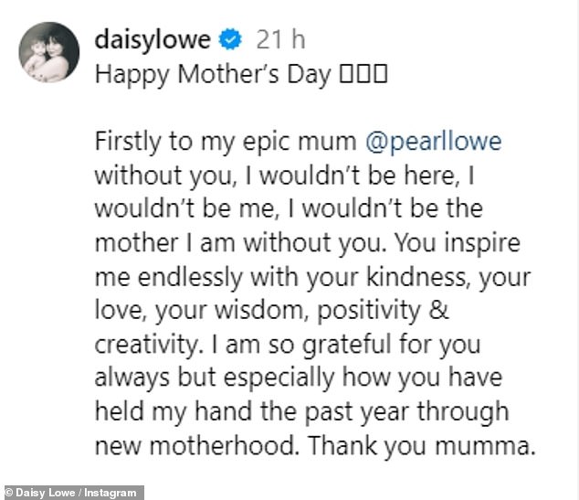 1710171692 372 Daisy Lowe shares breastfeeding snap with daughter Ivy and says