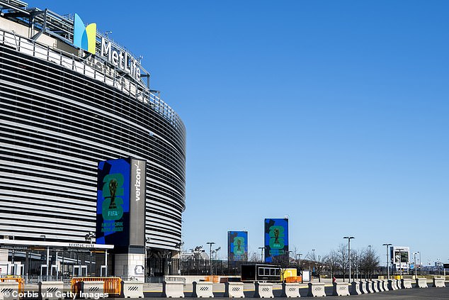 The World Cup promotion will be shown at MetLife Stadium, where the 2026 final will be held