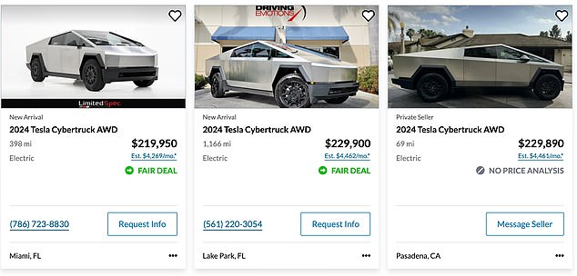 1710196289 470 New Cybertruck owners are reselling electric cars for more than