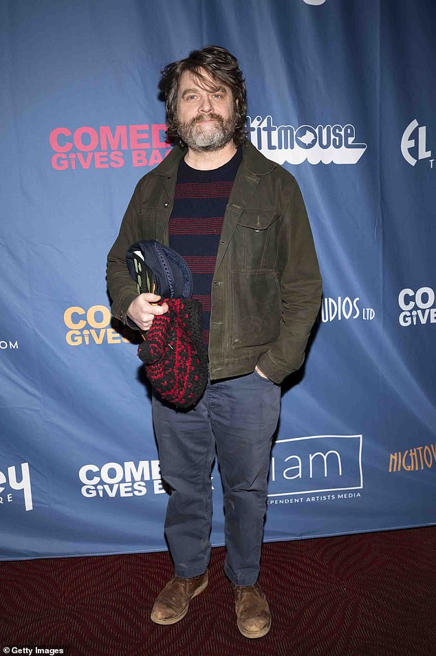 Galifianakis will next star in The Winner alongside Emilia Jones, Kathryn Newton, Connie Britton and Danny Ramirez.  He will also voice Jumba in the live-action Lilo & Stitch movie, set for release in summer 2024;  seen in January